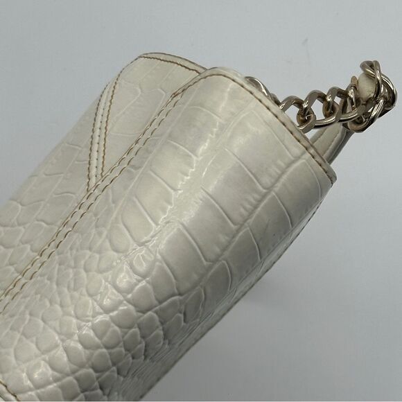 Liz Claiborne Faux Leather Crocodile Evening Bag Purse - Picture 6 of 16